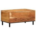 vidaXL Măsuță de cafea, 80x50x40 cm, lemn masiv de acacia vidaXL Măsuță de cafea, 80x50x40 cm, lemn masiv de acacia