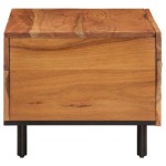 vidaXL Măsuță de cafea, 80x50x40 cm, lemn masiv de acacia vidaXL Măsuță de cafea, 80x50x40 cm, lemn masiv de acacia