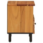 vidaXL Noptiere, 2 buc., 40x33x46 cm, lemn masiv de acacia vidaXL Noptiere, 2 buc., 40x33x46 cm, lemn masiv de acacia