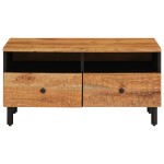 vidaXL Măsuță de cafea, 80x54x40 cm, lemn masiv de acacia vidaXL Măsuță de cafea, 80x54x40 cm, lemn masiv de acacia