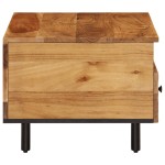 vidaXL Măsuță de cafea, 80x54x40 cm, lemn masiv de acacia vidaXL Măsuță de cafea, 80x54x40 cm, lemn masiv de acacia