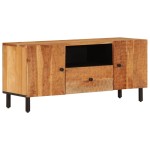 vidaXL Comodă TV, 105x33x46 cm, lemn masiv de acacia vidaXL Comodă TV, 105x33x46 cm, lemn masiv de acacia