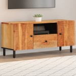 vidaXL Comodă TV, 105x33x46 cm, lemn masiv de acacia vidaXL Comodă TV, 105x33x46 cm, lemn masiv de acacia