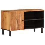 vidaXL Dulap TV, 80x33x46 cm, lemn masiv de acacia vidaXL Dulap TV, 80x33x46 cm, lemn masiv de acacia