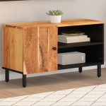 vidaXL Dulap TV, 80x33x46 cm, lemn masiv de acacia vidaXL Dulap TV, 80x33x46 cm, lemn masiv de acacia