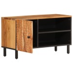 vidaXL Dulap TV, 80x33x46 cm, lemn masiv de acacia vidaXL Dulap TV, 80x33x46 cm, lemn masiv de acacia