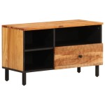 vidaXL Dulap TV, 80x33x46 cm, lemn masiv de acacia vidaXL Dulap TV, 80x33x46 cm, lemn masiv de acacia