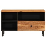 vidaXL Dulap TV, 80x33x46 cm, lemn masiv de acacia vidaXL Dulap TV, 80x33x46 cm, lemn masiv de acacia