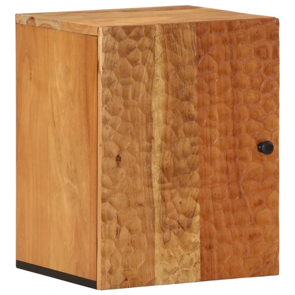 vidaXL Dulap de perete de baie, 38x33x48 cm, lemn masiv de acacia