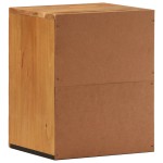 vidaXL Dulap de perete de baie, 38x33x48 cm, lemn masiv de acacia vidaXL Dulap de perete de baie, 38x33x48 cm, lemn masiv de acacia