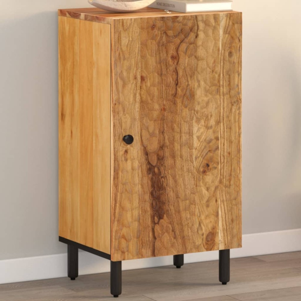 vidaXL Dulap lateral, 40x33x75 cm, lemn masiv de acacia