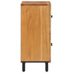 vidaXL Dulap lateral, 60x33x75 cm, lemn masiv de acacia vidaXL Dulap lateral, 60x33x75 cm, lemn masiv de acacia