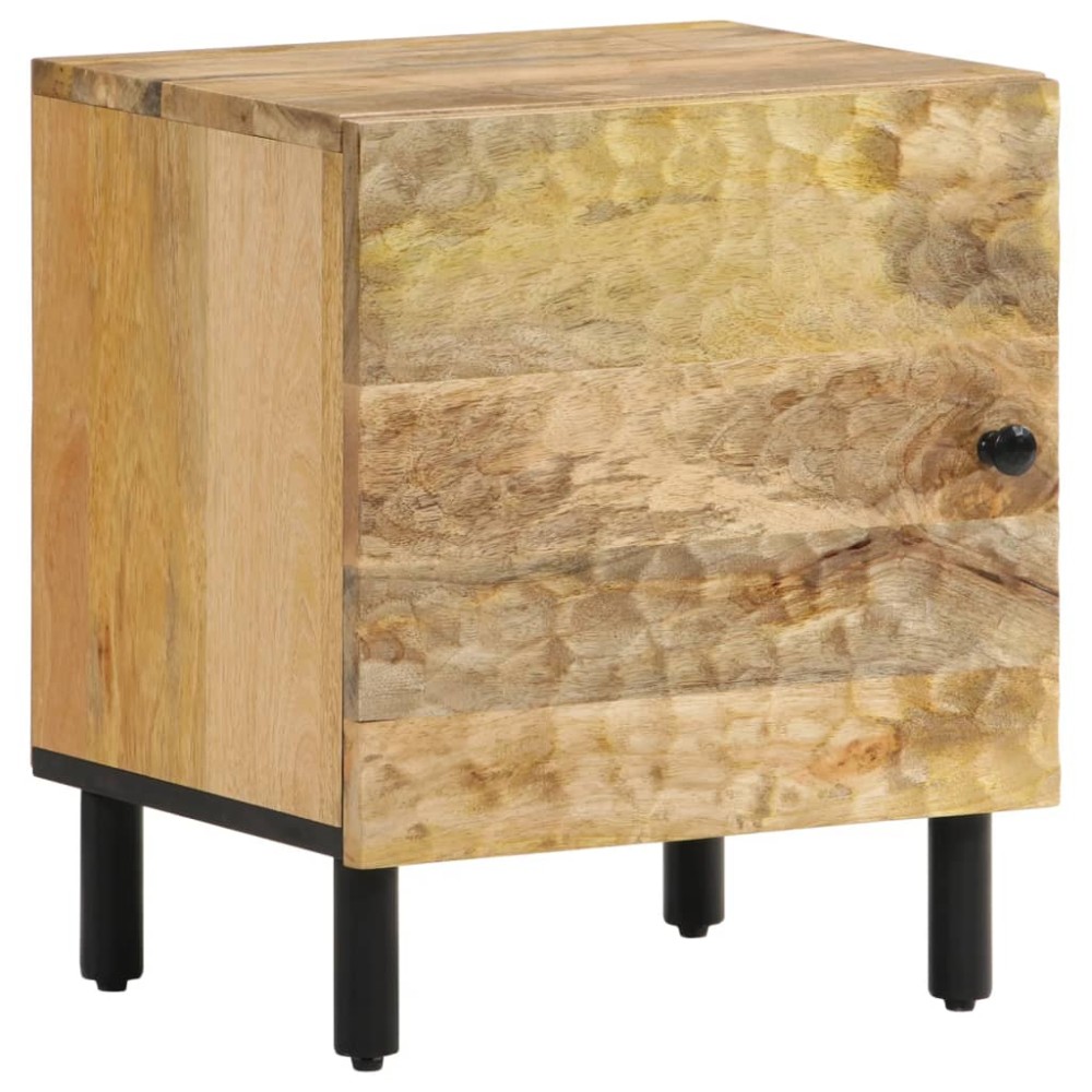 vidaXL Noptiere, 2 buc., 40x33x46 cm, lemn masiv de acacia