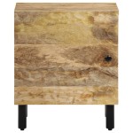 vidaXL Noptiere, 2 buc., 40x33x46 cm, lemn masiv de acacia vidaXL Noptiere, 2 buc., 40x33x46 cm, lemn masiv de acacia