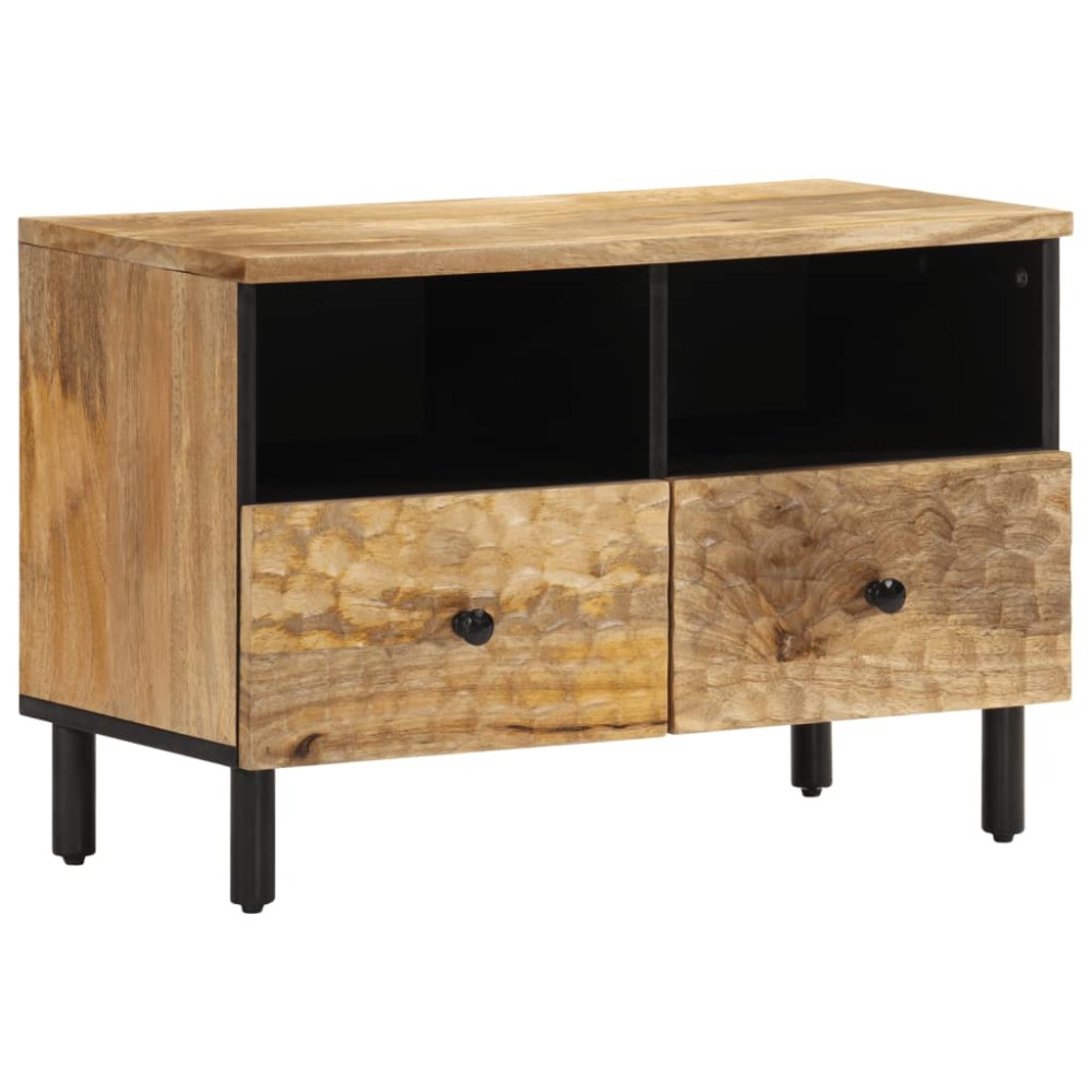 vidaXL Comodă TV, 70x33x46 cm, lemn masiv de mango