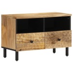 vidaXL Comodă TV, 70x33x46 cm, lemn masiv de mango