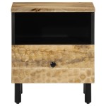 vidaXL Noptiere, 2 buc., 40x33x46 cm, lemn masiv de acacia vidaXL Noptiere, 2 buc., 40x33x46 cm, lemn masiv de acacia