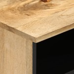 vidaXL Comodă TV, 100x33x46 cm, lemn masiv de mango