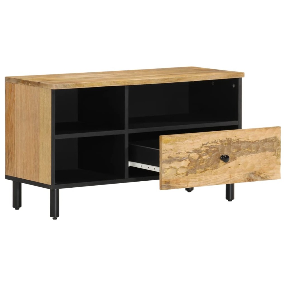 vidaXL Dulap TV, 80x33x46 cm, lemn masiv de mango