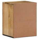 vidaXL Dulap de perete de baie, 38x33x48 cm, lemn masiv de mango