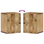 vidaXL Dulap de perete de baie, 38x33x48 cm, lemn masiv de mango