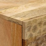 vidaXL Dulap înalt, 40x33x110 cm, lemn masiv de mango