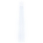 vidaXL Instalație brad de Crăciun 320 LED-uri, alb rece, 375 cm vidaXL Instalație brad de Crăciun 320 LED-uri, alb rece, 375 cm