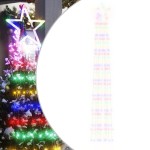 vidaXL Instalație brad de Crăciun 320 LED-uri, multicolor, 375 cm vidaXL Instalație brad de Crăciun 320 LED-uri, multicolor, 375 cm