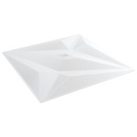 vidaXL Panouri de perete 12 buc. alb 50x50 cm XPS 3 m² stea vidaXL Panouri de perete 12 buc. alb 50x50 cm XPS 3 m² stea