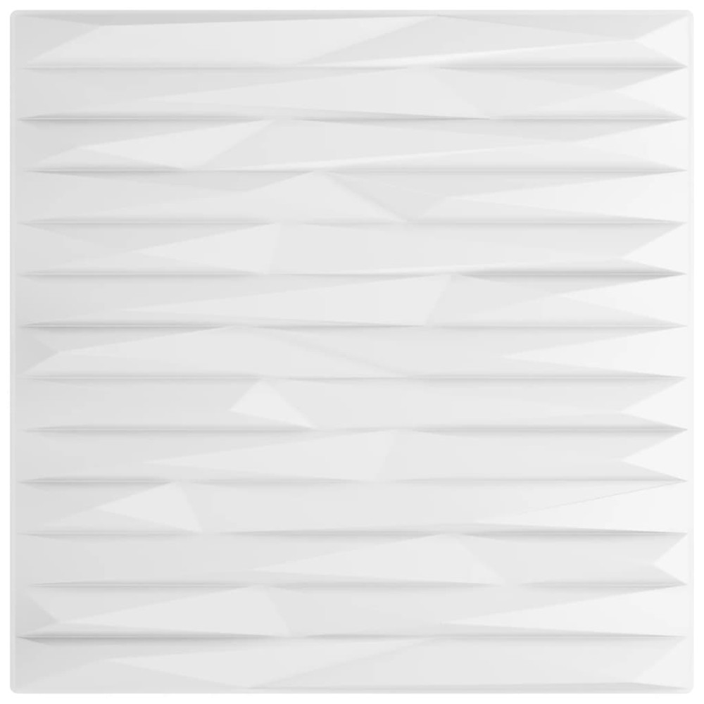 vidaXL Panouri de perete 24 buc. alb 50x50 cm XPS 6 m² piatră