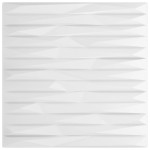vidaXL Panouri de perete 48 buc. alb 50x50 cm XPS 12 m² piatră vidaXL Panouri de perete 48 buc. alb 50x50 cm XPS 12 m² piatră