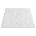 vidaXL Panouri de perete 12 buc. alb 50x50 cm XPS 3 m² ametist vidaXL Panouri de perete 12 buc. alb 50x50 cm XPS 3 m² ametist