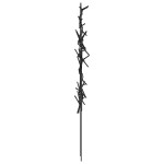 vidaXL Decor stele luminoase de Crăciun cu țăruși 3 buc. 50 LED 29 cm