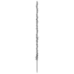 vidaXL Decorațiune brad cu lumini de Crăciun cu țăruși, 80 LED, 60 cm