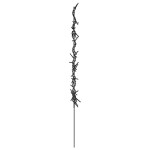 vidaXL Decor brad cu lumini de Crăciun cu țăruși 3 buc. 50 LED 30 cm