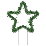 vidaXL Decor stele luminoase de Crăciun cu țăruși 3 buc. 50 LED 29 cm vidaXL Decor stele luminoase de Crăciun cu țăruși 3 buc. 50 LED 29 cm