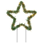 vidaXL Decor stele luminoase de Crăciun cu țăruși 3 buc. 50 LED 29 cm vidaXL Decor stele luminoase de Crăciun cu țăruși 3 buc. 50 LED 29 cm