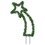 vidaXL Decorațiune meteorit cu lumini de Crăciun/țăruși 115 LED 89 cm