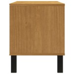 vidaXL Dulap TV „FLAM” 110x40x50 cm, lemn masiv de pin vidaXL Dulap TV „FLAM” 110x40x50 cm, lemn masiv de pin