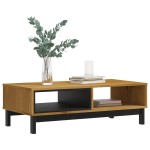 vidaXL Măsuță de cafea "FLAM", 100x50x32,5 cm, lemn masiv de pin vidaXL Măsuță de cafea "FLAM", 100x50x32,5 cm, lemn masiv de pin