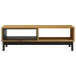 vidaXL Măsuță de cafea "FLAM", 100x50x32,5 cm, lemn masiv de pin vidaXL Măsuță de cafea "FLAM", 100x50x32,5 cm, lemn masiv de pin