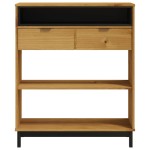vidaXL Masa de bar "FLAM", 92x45x110 cm, lemn masiv de pin