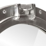vidaXL Oglindă hublou de perete Ø30 cm aluminiu și sticlă vidaXL Oglindă hublou de perete Ø30 cm aluminiu și sticlă