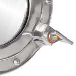 vidaXL Oglindă hublou de perete Ø38cm aluminiu și sticlă vidaXL Oglindă hublou de perete Ø38cm aluminiu și sticlă