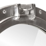 vidaXL Oglindă hubloul de pus pe perete Ø50 cm Aluminiu și Sticlă vidaXL Oglindă hubloul de pus pe perete Ø50 cm Aluminiu și Sticlă