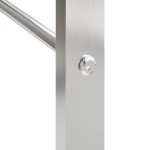 vidaXL Suport pentru lemne de foc, 50x28x56 cm, oțel inoxidabil vidaXL Suport pentru lemne de foc, 50x28x56 cm, oțel inoxidabil