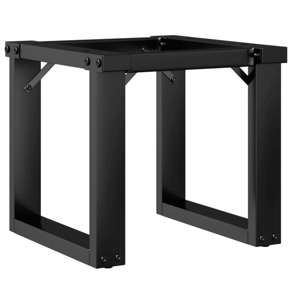 vidaXL Picioare Măsuță de cafea O-Frame 40x40x33 cm Oţel