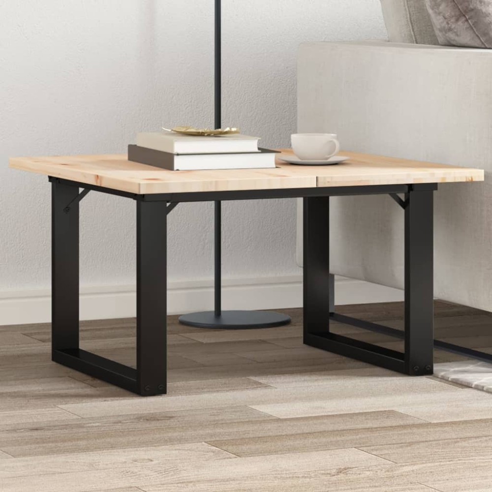 vidaXL Picioare Măsuță de cafea O-Frame 60x50x38 cm Oţel