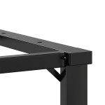vidaXL Picioare Măsuță de cafea O-Frame 60x50x38 cm Oţel vidaXL Picioare Măsuță de cafea O-Frame 60x50x38 cm Oţel