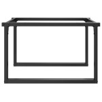 vidaXL Picioare Măsuță de cafea O-Frame 70x60x43 cm Oţel